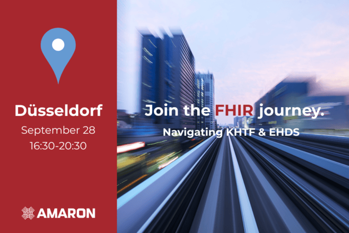 Join the FHIR journey 28 Sept. Düsseldorf